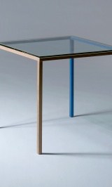 Hafu Table Blue