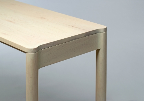 Milk, table, transition, wood, joinery, smooth, console, shelf, furniture, ears