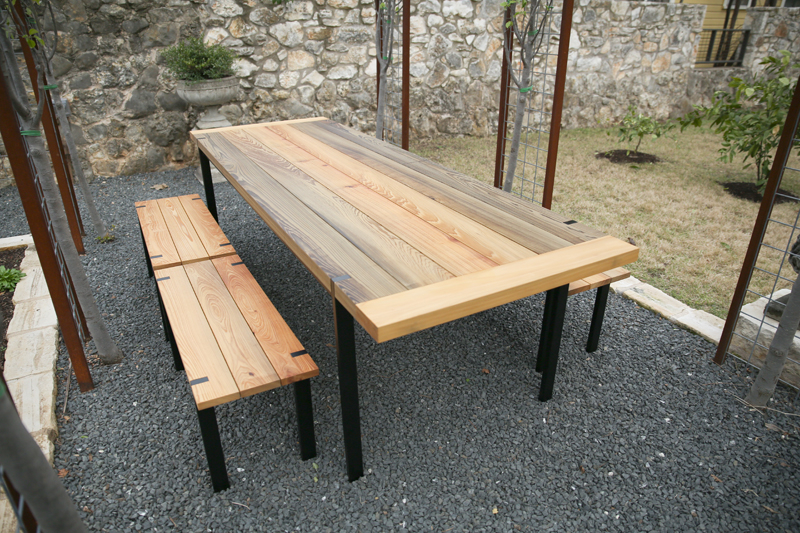 Outdoor Tables + Benches